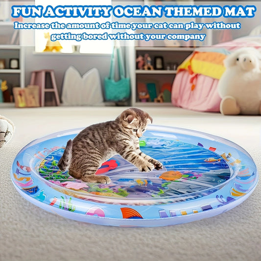 Water Sensory Play Mat For Cat