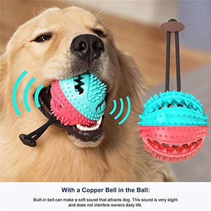 Interactive Dog Ball, Teeth Cleaning & Chew
