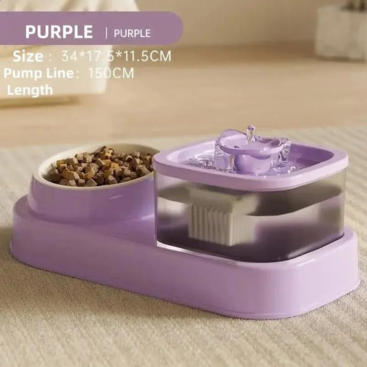 Automatic Pet Water Fountain with Filter System,