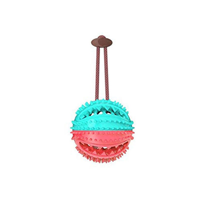 Interactive Dog Ball, Teeth Cleaning & Chew