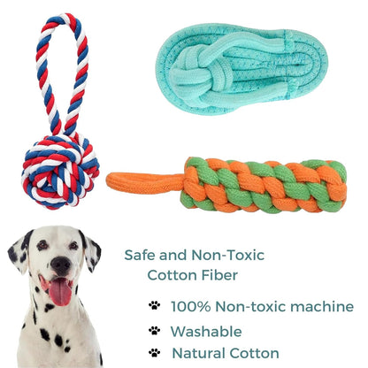 Cotton Rope Dog Chew Toys